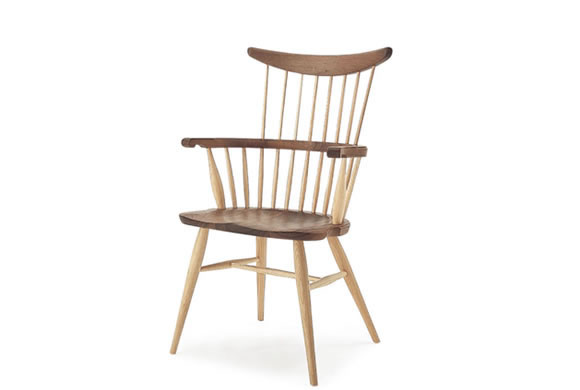 高山ウッドワークス W553 comb back side chair
