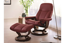  EKORNES（STRESSLESS）エコーネス（ストレスレス）/ CONSUL コンサル / 革張りリクライニングチェア