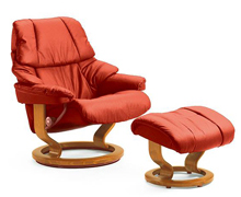 Ekornes(STRESSLESS)/ エコーネス　ストレスレス　/ RENO　/　革張りリクライニングチェア